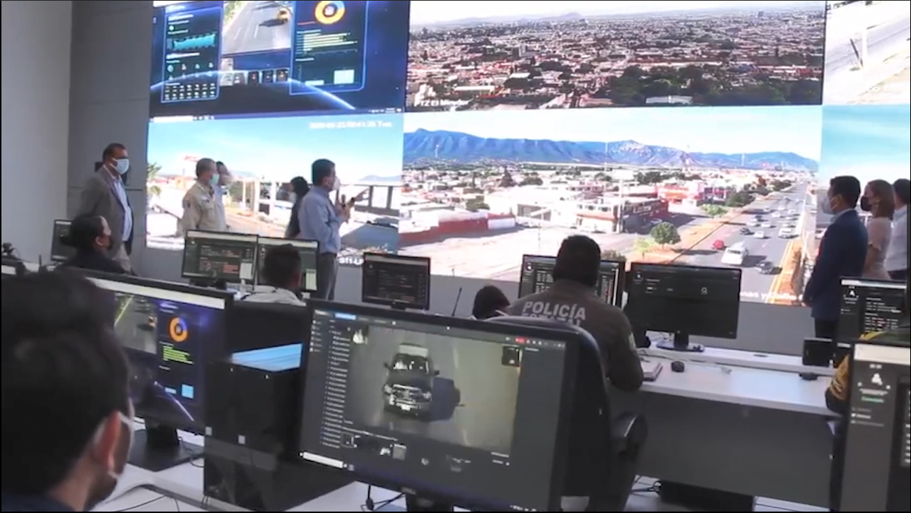 Centro de monitoreo y videovigilancia de Durango