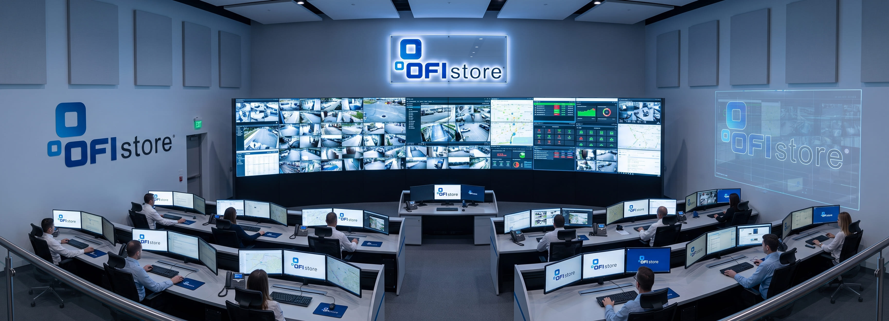 Centro de monitoreo y videovigilancia OFISTORE